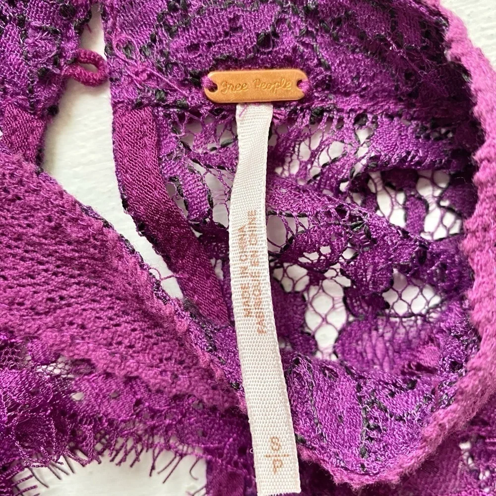 Free People Tell Tale Heart Sleeveless Tunic in Plum